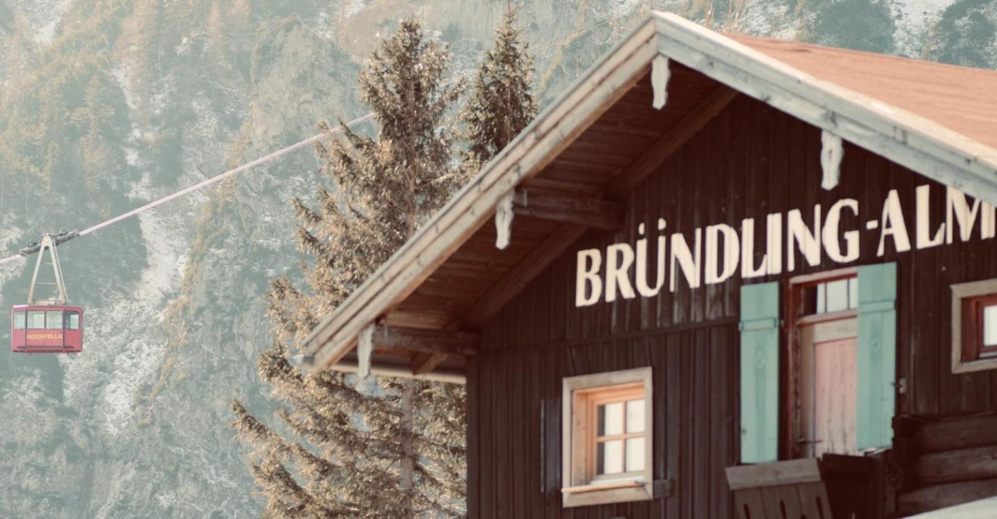 Hotel Bruendling-Alm Berggasthof Auf 1167M Auf Dem Hochfelln Bergen  Esterno foto