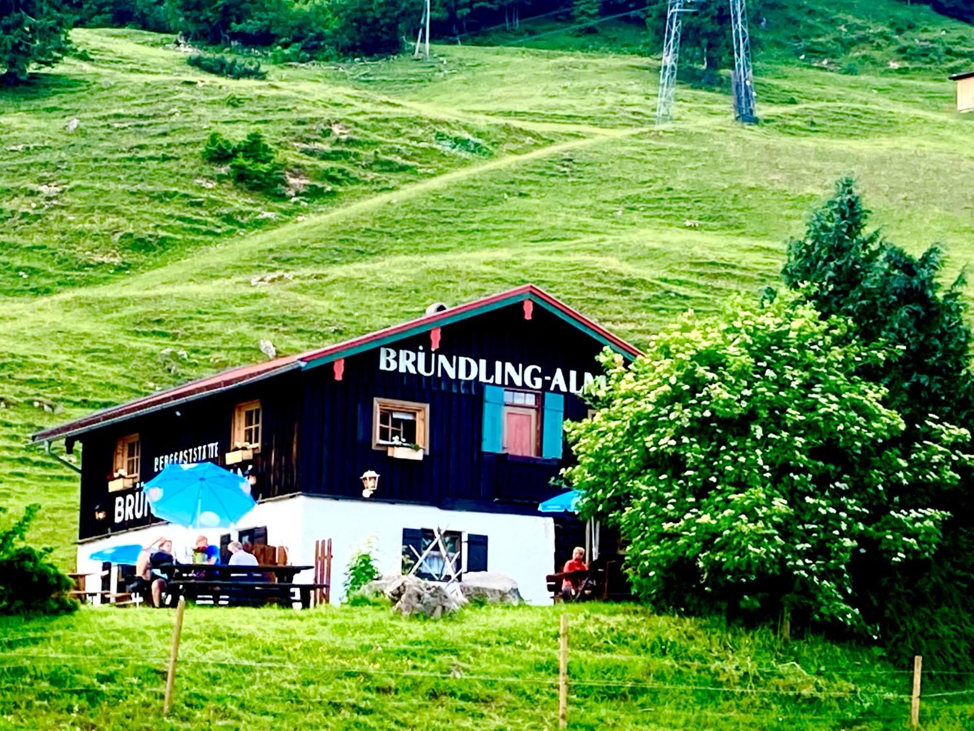 Bruendling-Alm Berggasthof Auf 1167M Auf Dem Hochfelln Bergen  Esterno foto